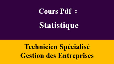 cours ofppt statistique tsge