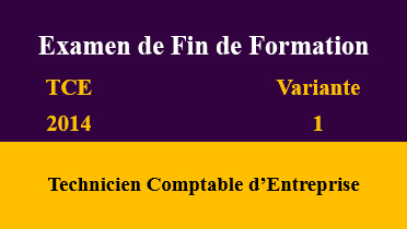 examen fin de formation tce