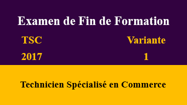 examen fin de formation tsc