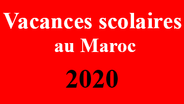 liste des vacances scolaires maroc 2019 2020